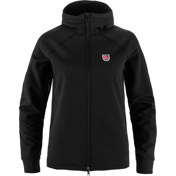 Fjällräven Women's Expedition Fleece Hoodie Black Fjällräven