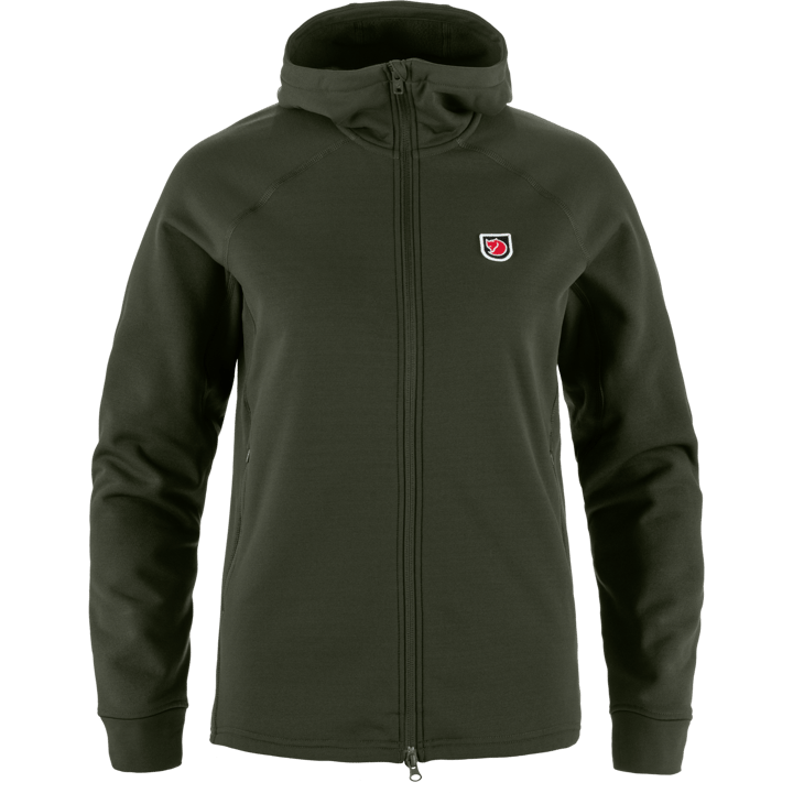 Fjällräven Women's Expedition Fleece Hoodie Deep Forest Fjällräven