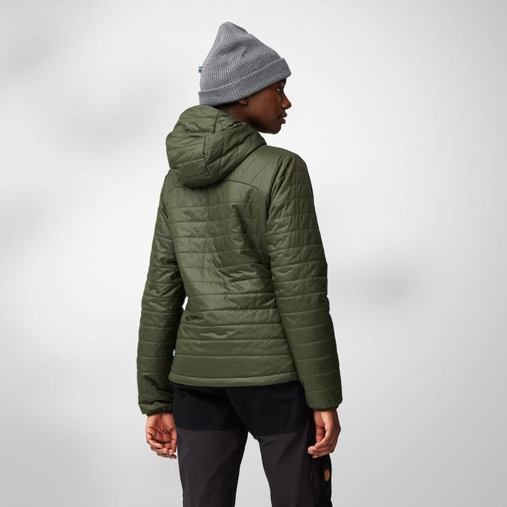 Fjällräven Women's Expedition X-Lätt Hoodie Deep Forest Fjällräven