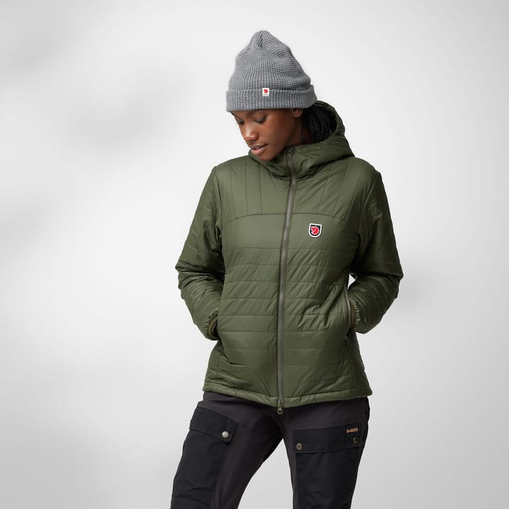 Fjällräven Women's Expedition X-Lätt Hoodie Deep Forest Fjällräven