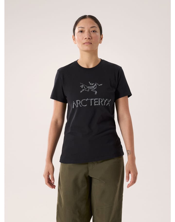 Arc'teryx Arc'Word Cotton T-Shirt Ss W Black Arc'teryx