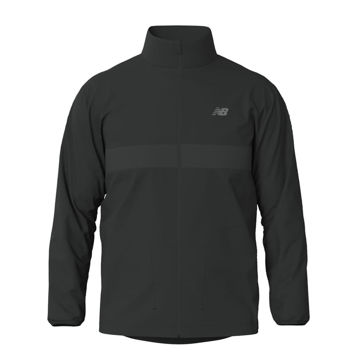 New Balance Men's Athletics Reflective Packable Jacket Blacktop New Balance