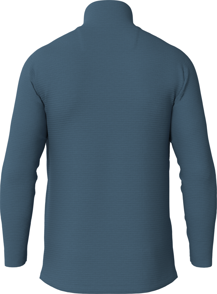 New Balance Men's Athletics Heat Grid 1/2 Zip Heather Blue New Balance