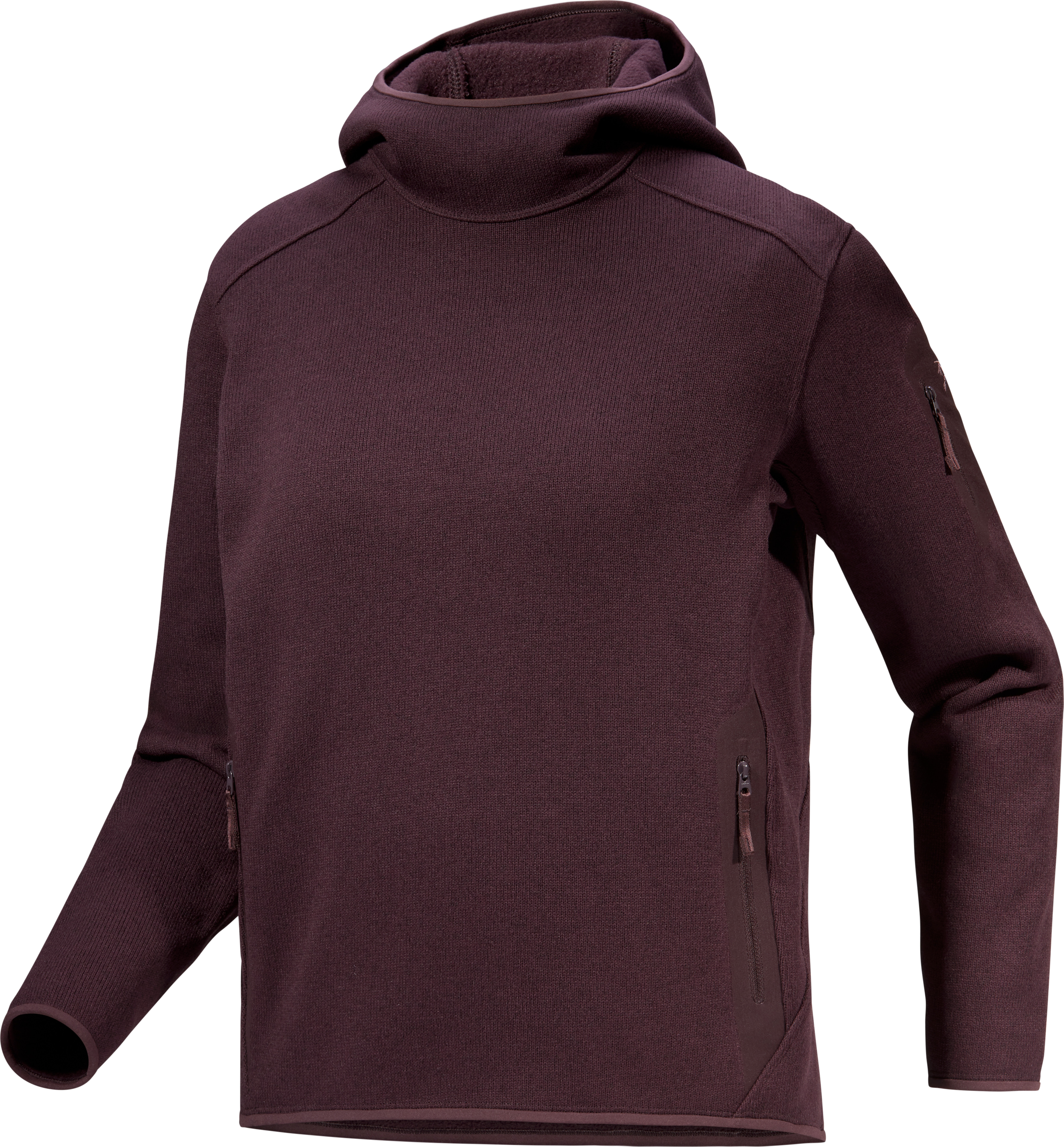 Arc’teryx Womens Covert Pullover Hoody Phantasm Heather