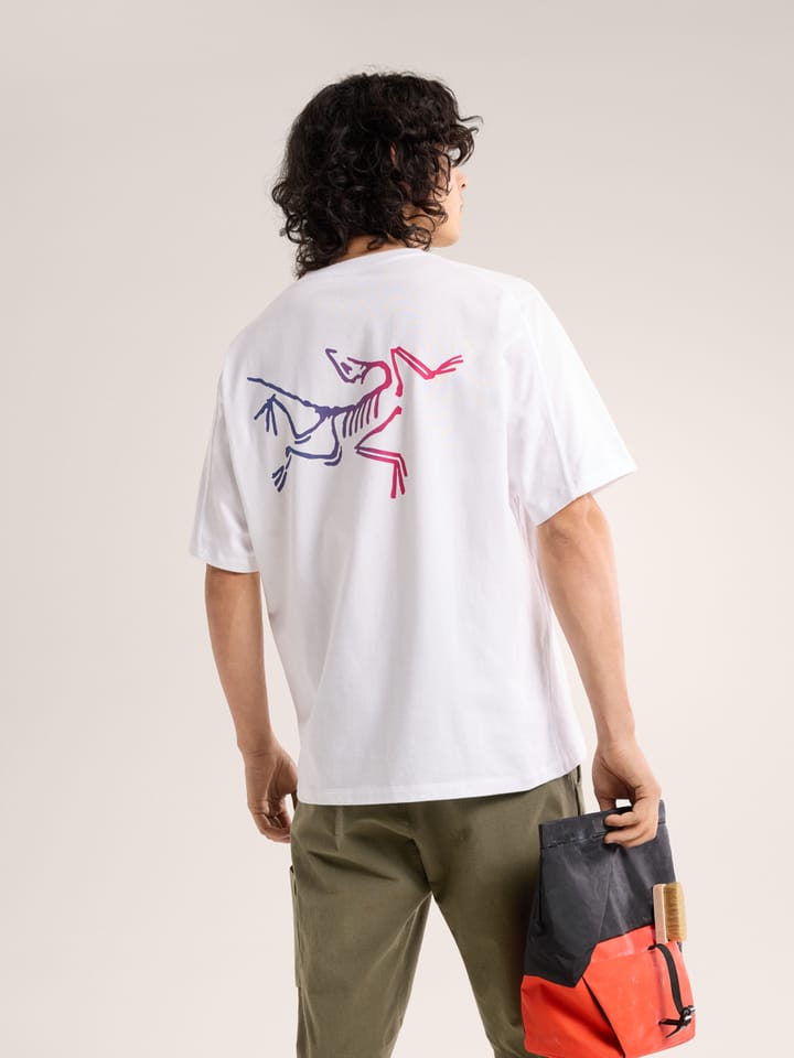 Kragg Cotton Logo SS M White Light / Multi Arc'teryx