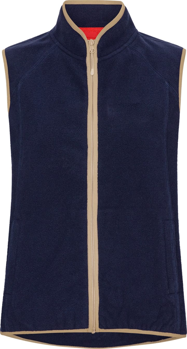 Ilse Jacobsen Women's Fleece Vest Navy Ilse Jacobsen