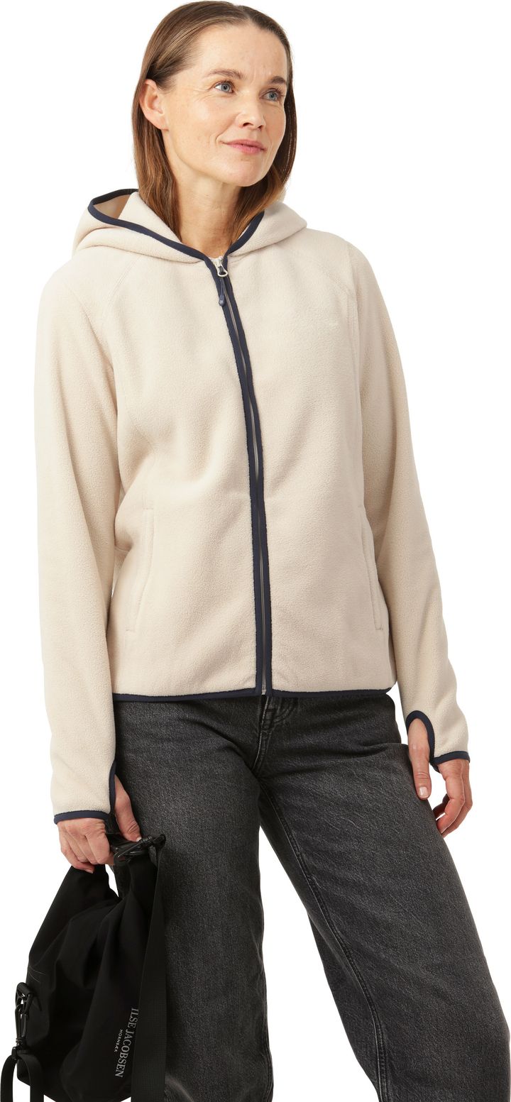 Ilse Jacobsen Women's Fleece Jacket Light Sand Ilse Jacobsen