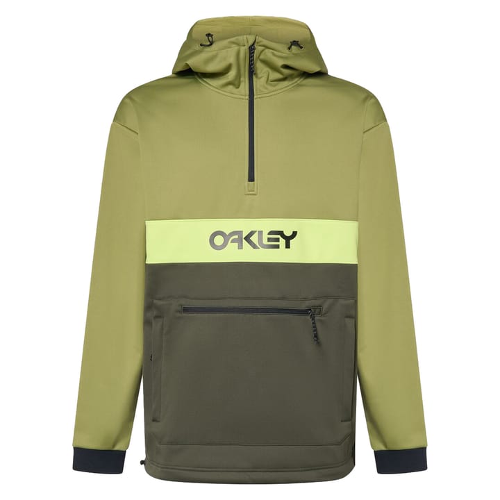 Oakley Men's Tnp Nose Grab Softshell Hoodie New Dark Brush/fern Oakley