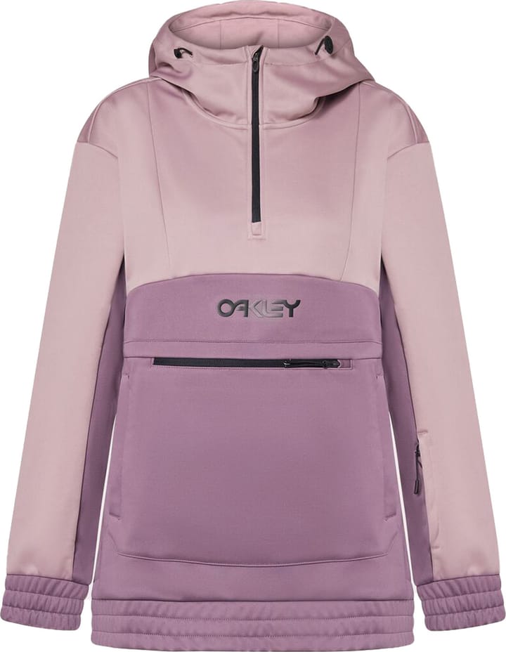 Oakley Women's Tnp Nose Grab Softshell Hoodie Double Toadstool Oakley