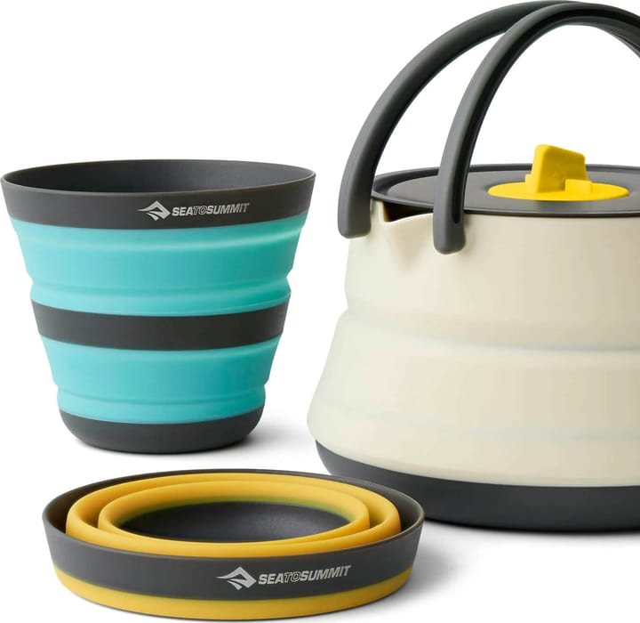 Sea To Summit Frontier Ultralight Collapsible Kettle Cook Set 3 Piece 1,1L With Cups Multi Sea to Summit