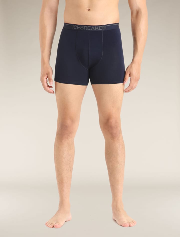 Icebreaker Men's Anatomica Boxers MIDNIGHT NAVY Icebreaker