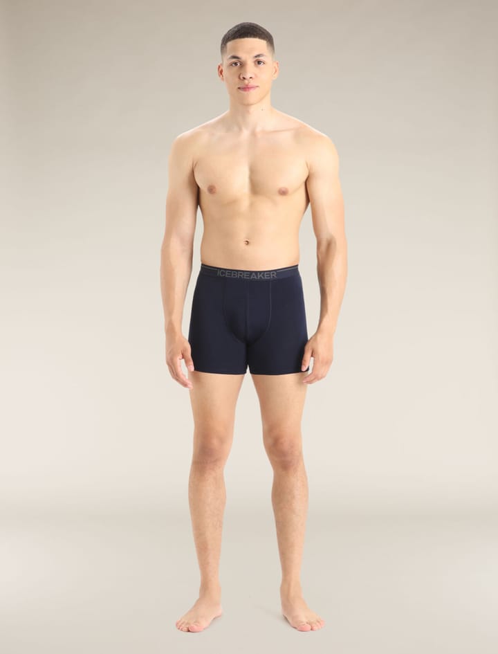 Icebreaker Men's Anatomica Boxers MIDNIGHT NAVY Icebreaker