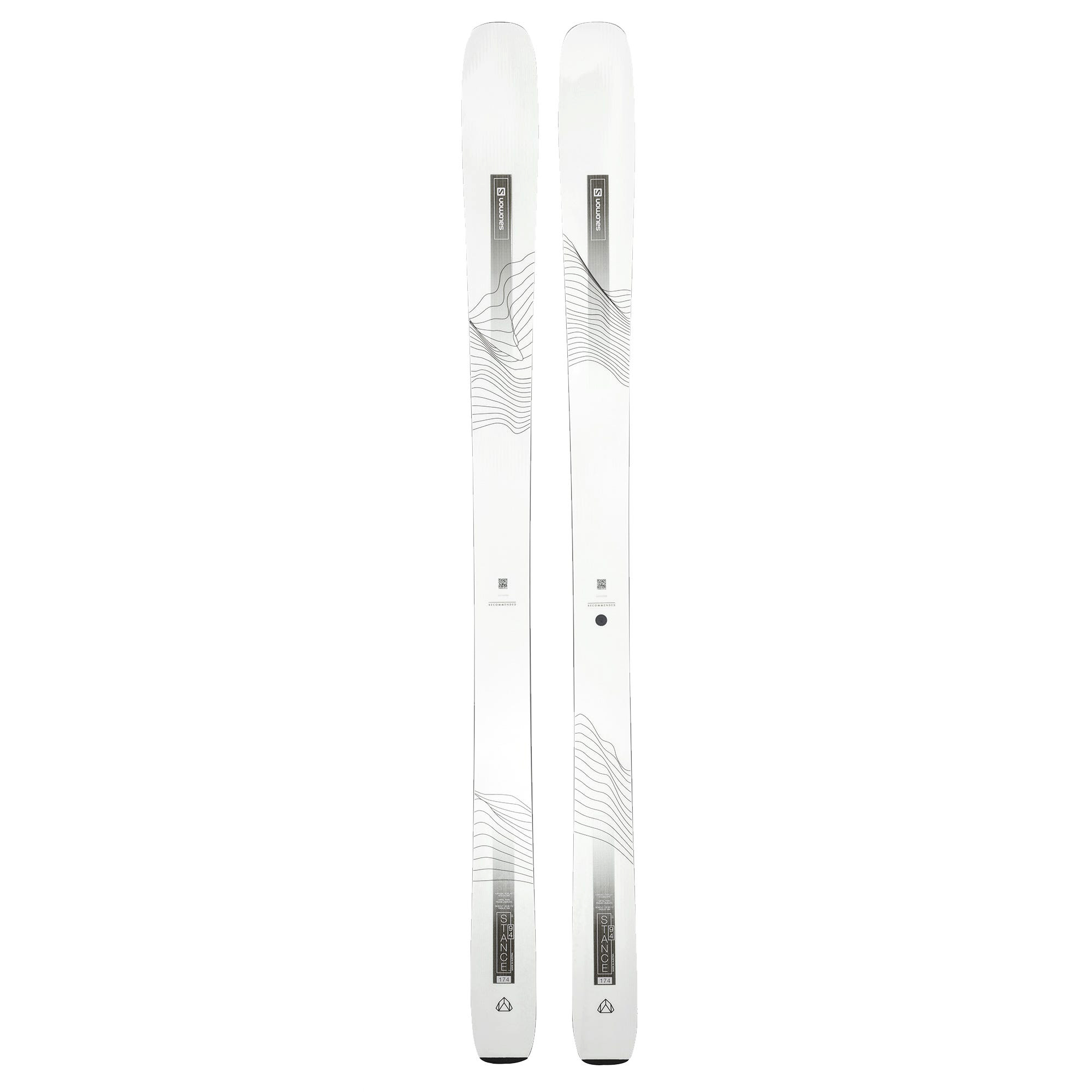 Skis | N STANCE W 94 White/Black | Salomon