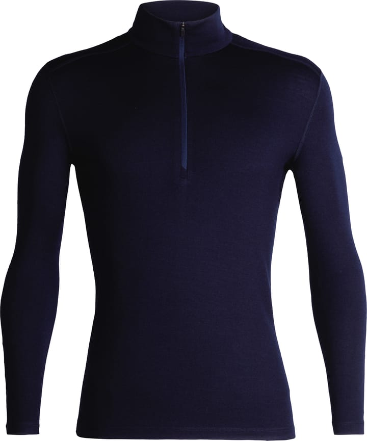 Icebreaker Men's 260 Tech Longsleeve Half Zip Midnight Navy Icebreaker