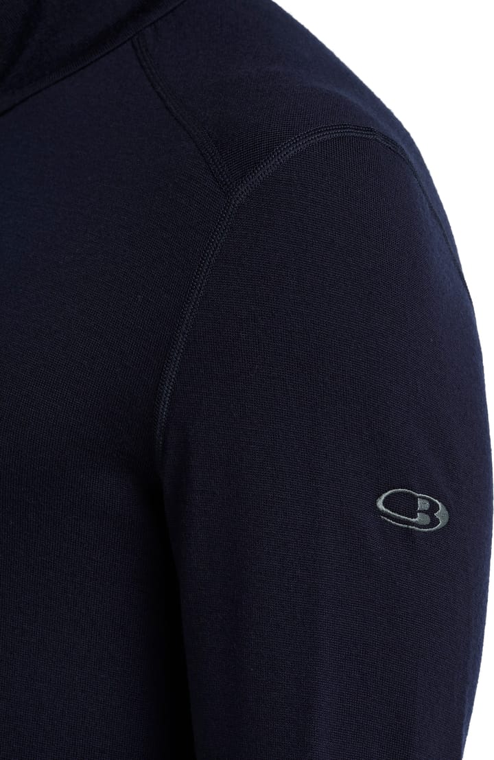 Icebreaker Men's 260 Tech Longsleeve Half Zip Midnight Navy Icebreaker