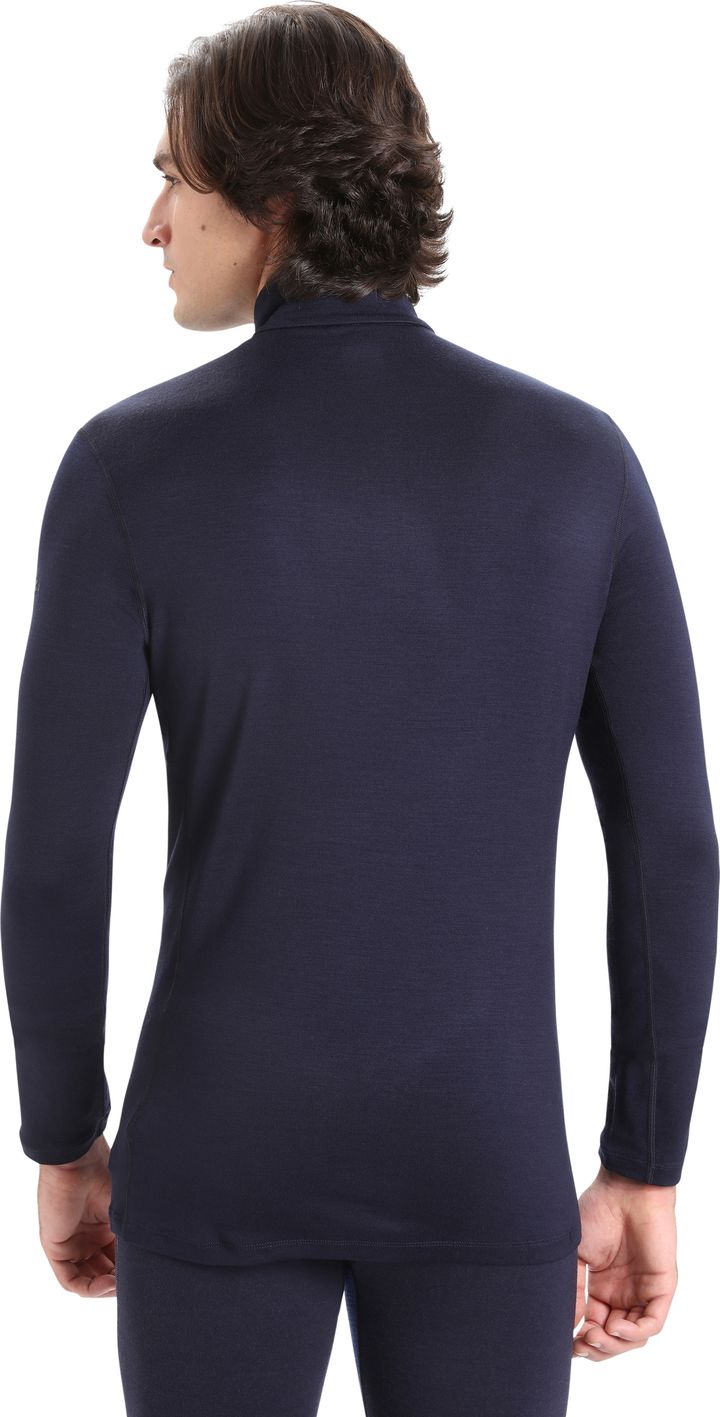 Icebreaker Men's 260 Tech Longsleeve Half Zip Midnight Navy Icebreaker