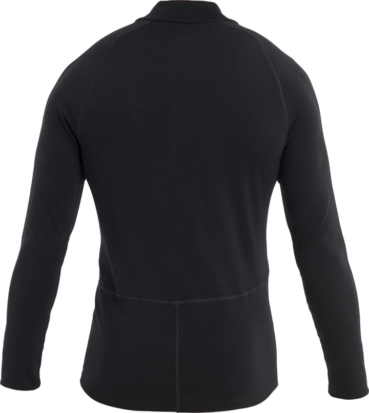 Icebreaker Men's Merino 300 MerinoFine™ Polar Longsleeve Half Zip Black Icebreaker