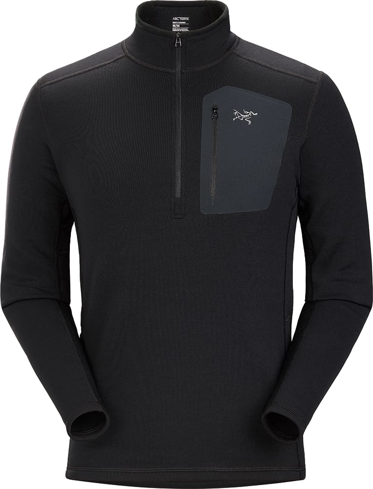 Arc'teryx Rho Heavyweight Zip Neck M Black