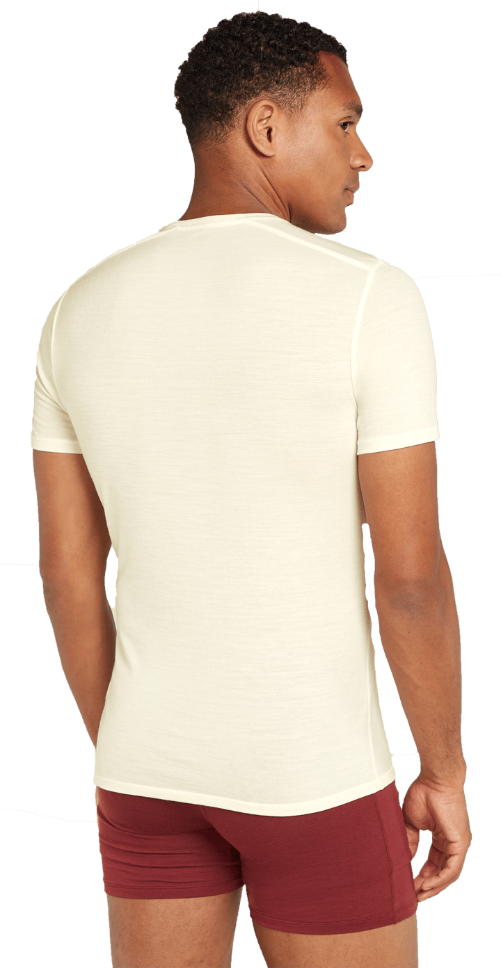 Icebreaker Men's Anatomica Shortsleeve Crewe Undyed Icebreaker