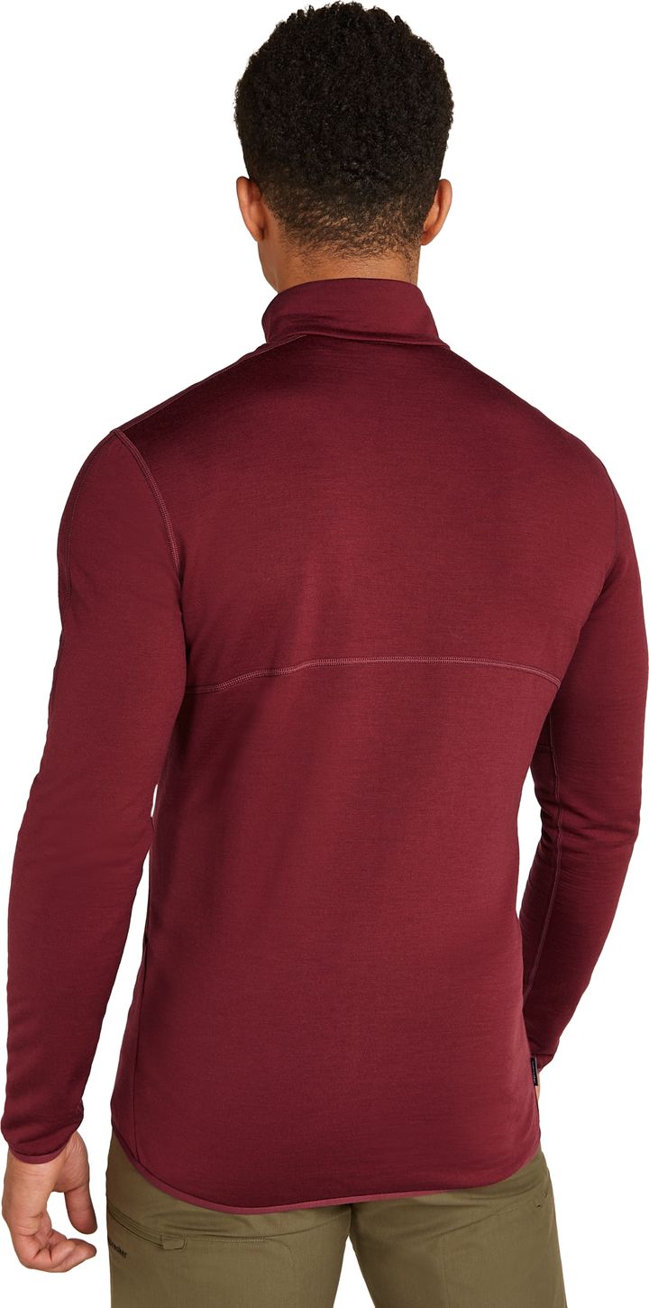 Icebreaker Men's Merino 560 Realfleece Elemental II Longsleeve Zip Port Icebreaker