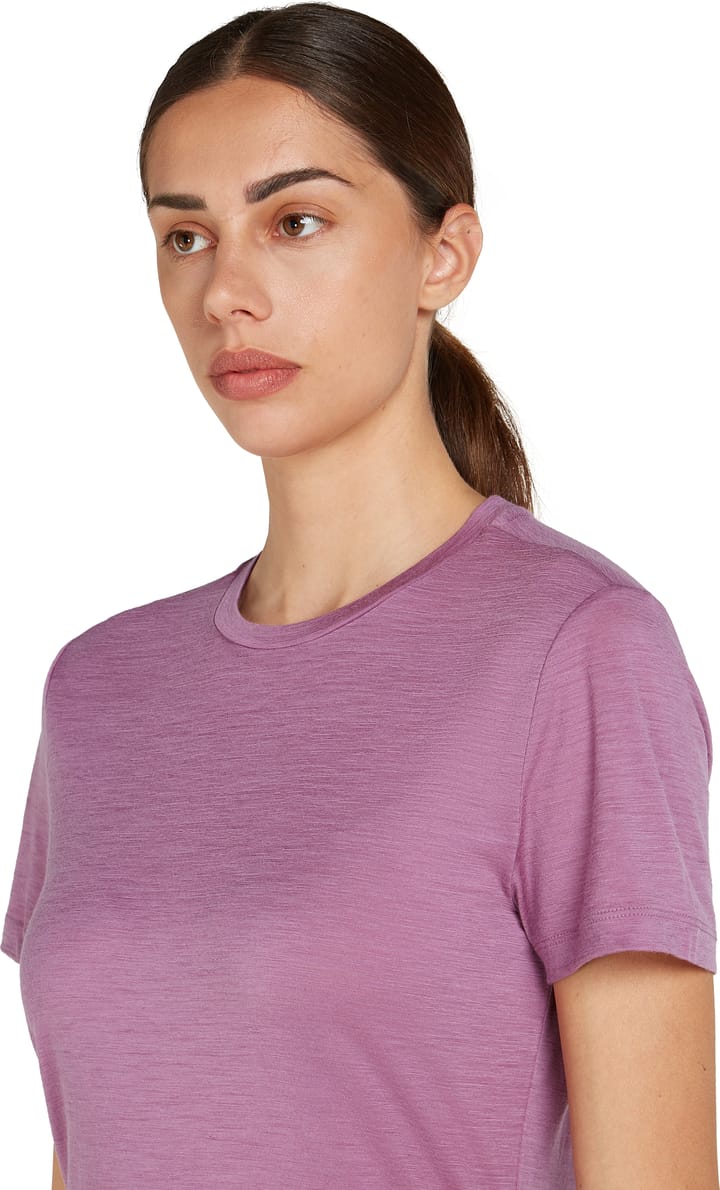 Icebreaker Women's Merino 150 Tech Lite III Short Sleeve Tee Deco Icebreaker