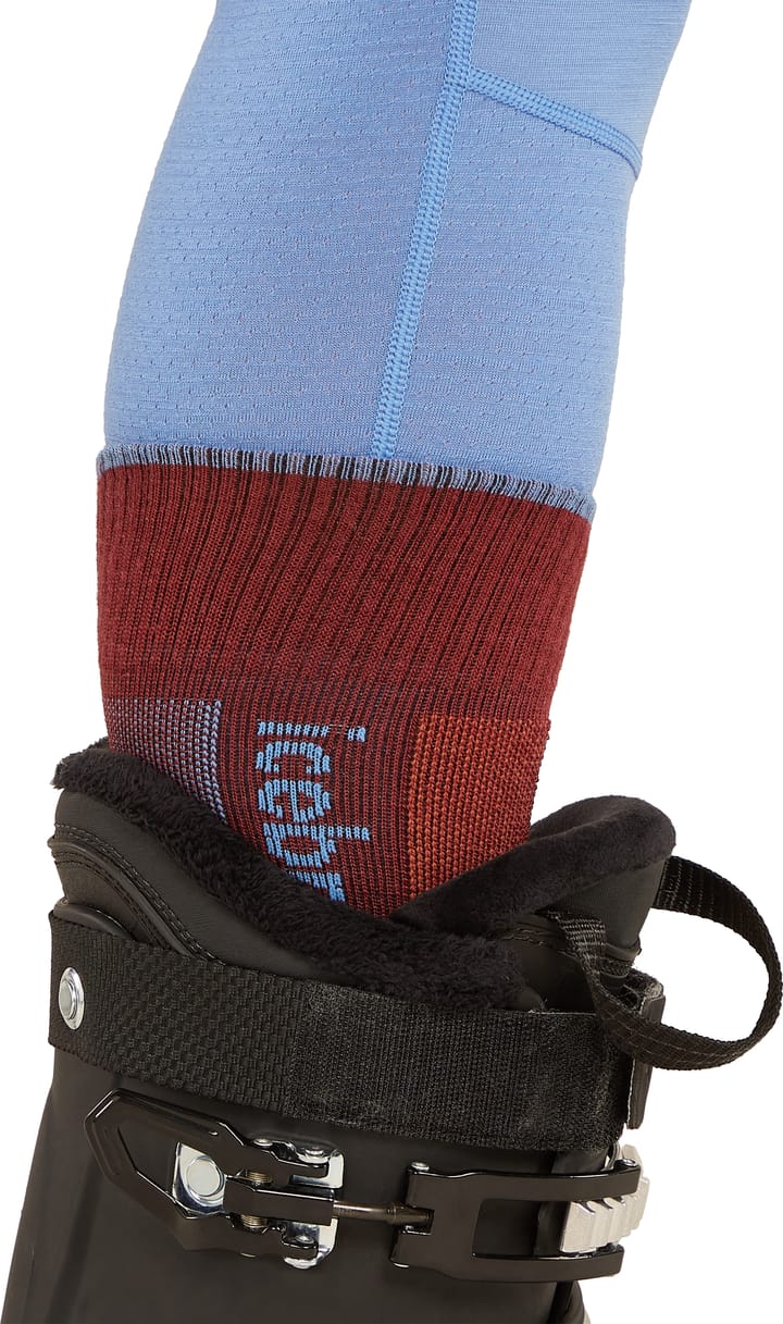 Icebreaker Women's Merino Ski+ Medium Port/baja/cedar Wood Icebreaker