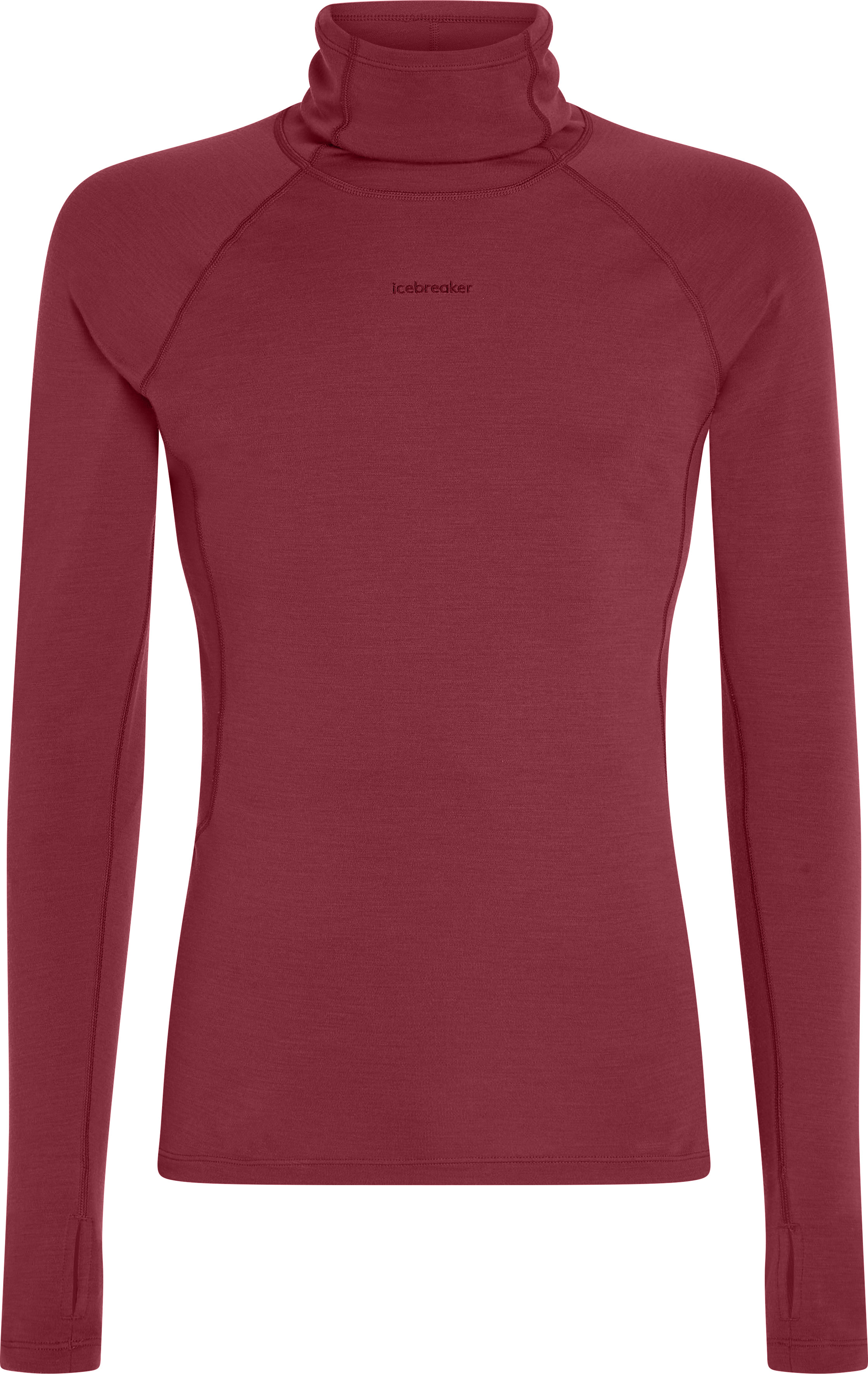 Icebreaker Men’s Merino 300 Merinofine™  Polar Longsleeve Roll Neck Port