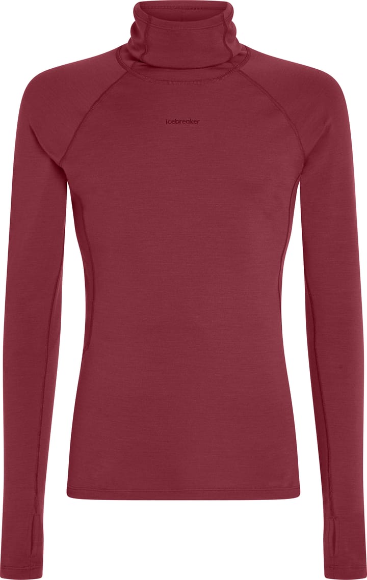 Icebreaker Men's Merino 300 Merinofine™  Polar Longsleeve Roll Neck Port Icebreaker