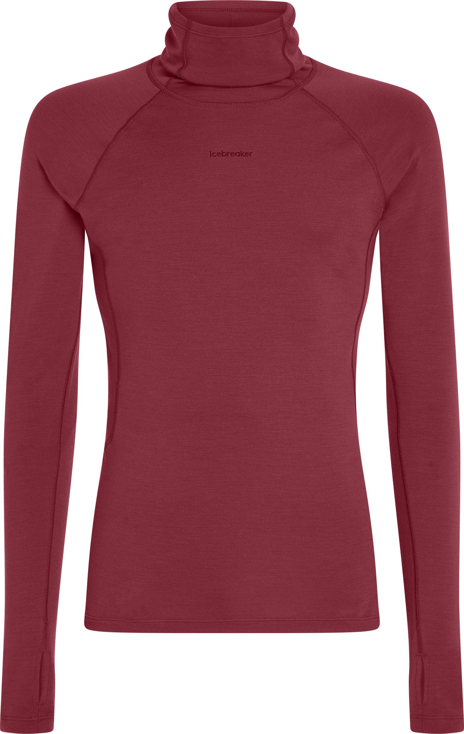 Icebreaker Men's Merino 300 Merinofine™  Polar Longsleeve Roll Neck Port