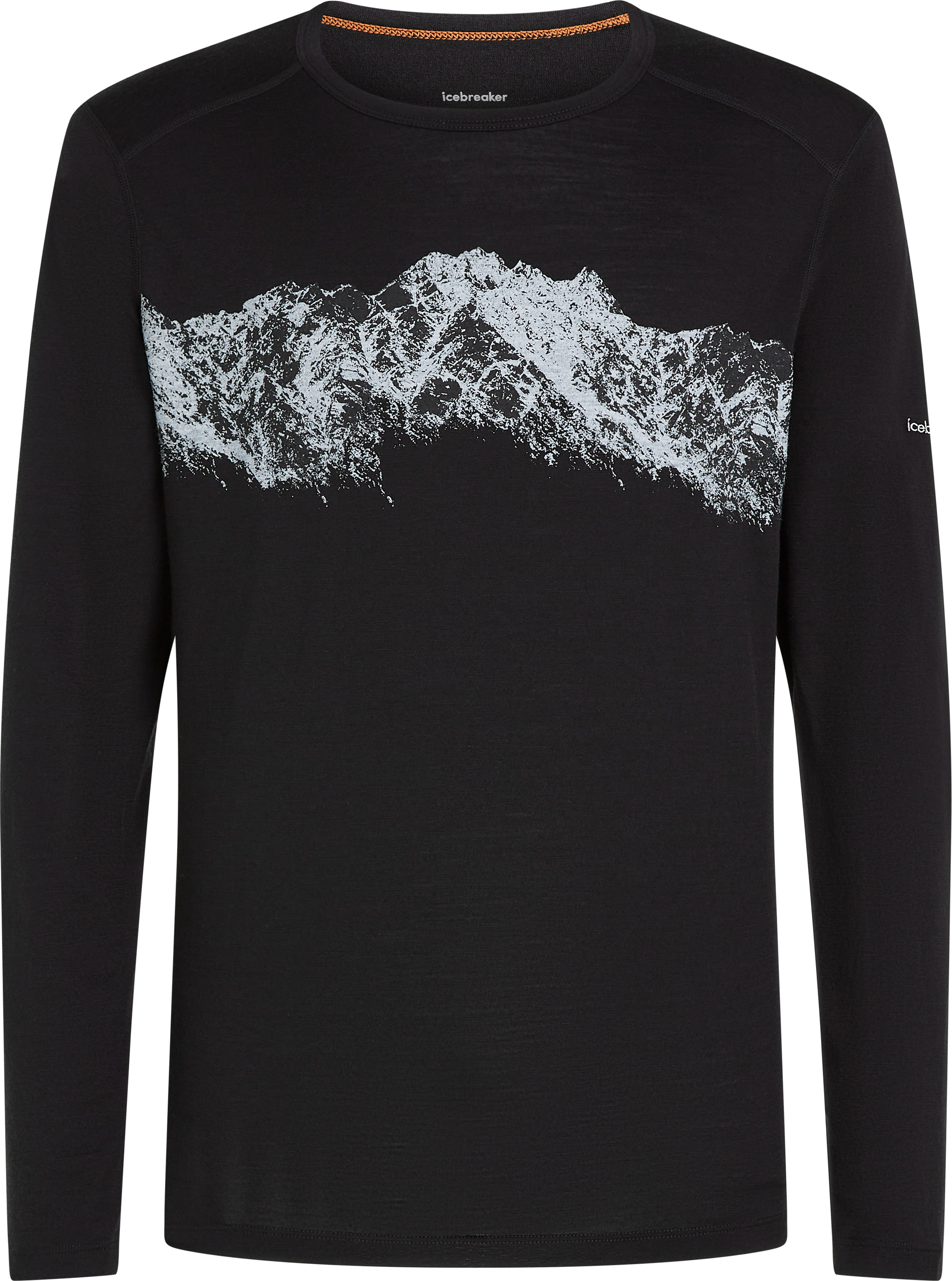 Icebreaker Men’s Merino 200 Oasis Longsleeve Crewe Remarkables Midnight Navy