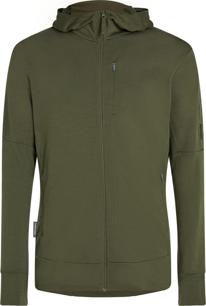 Icebreaker Men's Merino 260 Quantum Iv Longsleeve Zip Hoodie Loden Icebreaker