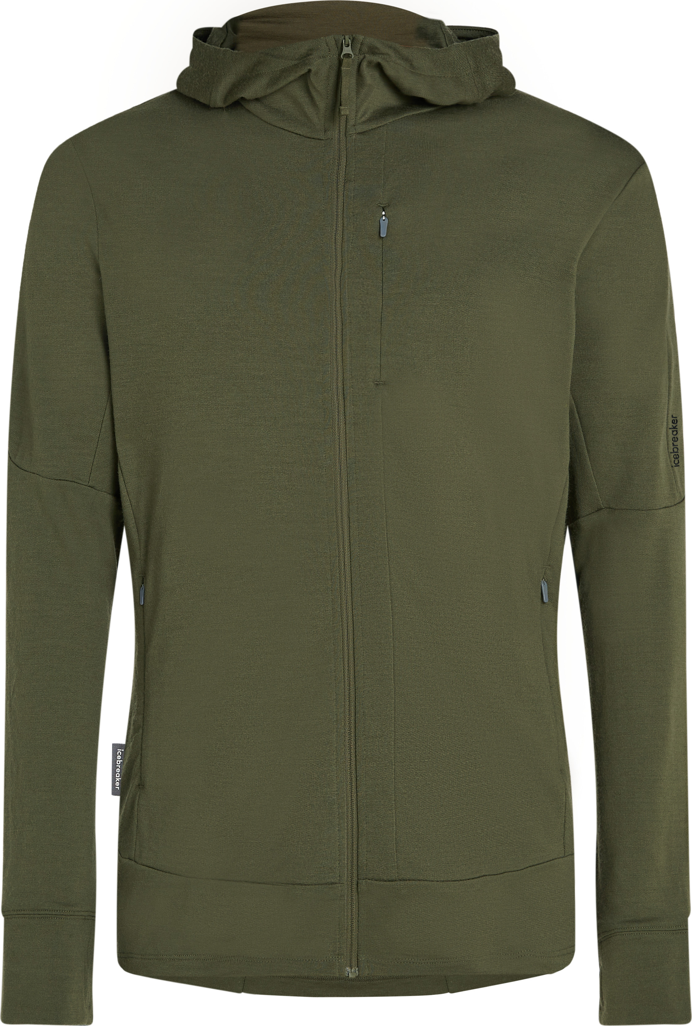 Icebreaker Men’s Merino 260 Quantum Iv Longsleeve Zip Hoodie Loden