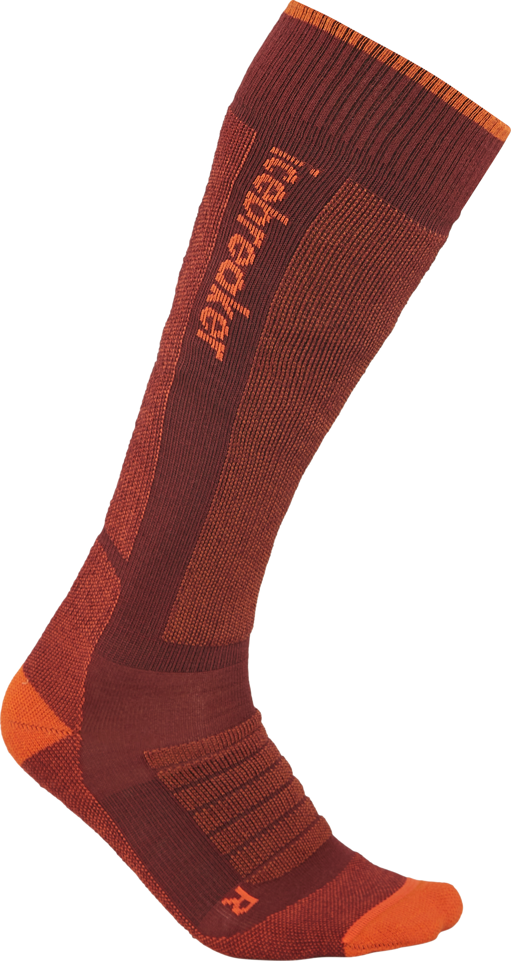 Icebreaker Men’s Merino Ski+ Medium Port/blaze/cedar Wood