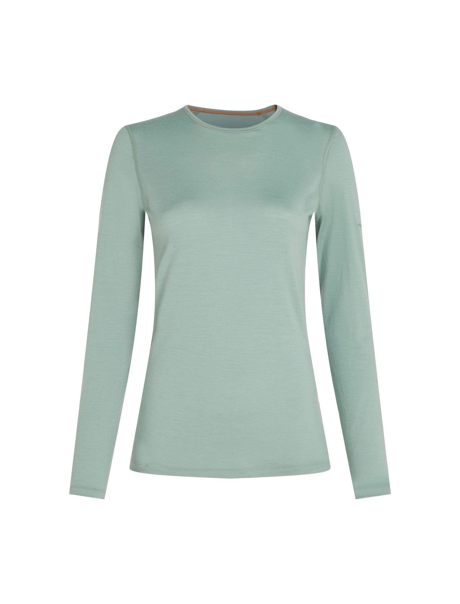 Icebreaker Women's 200 Oasis Long Sleeve Crewe Moss