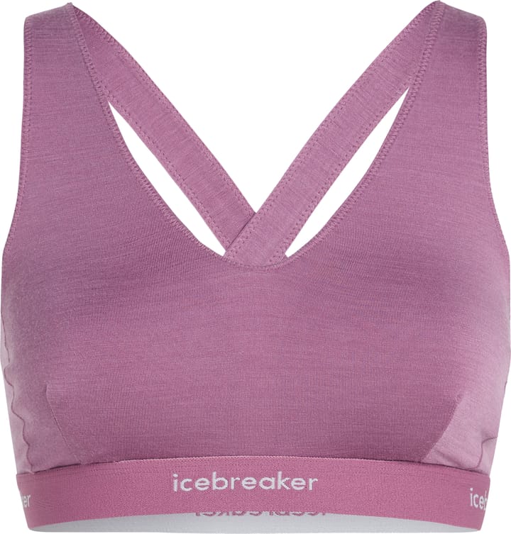 Icebreaker Women's Merino 125 Cool-Lite Sprite Racerback Bra Deco Icebreaker