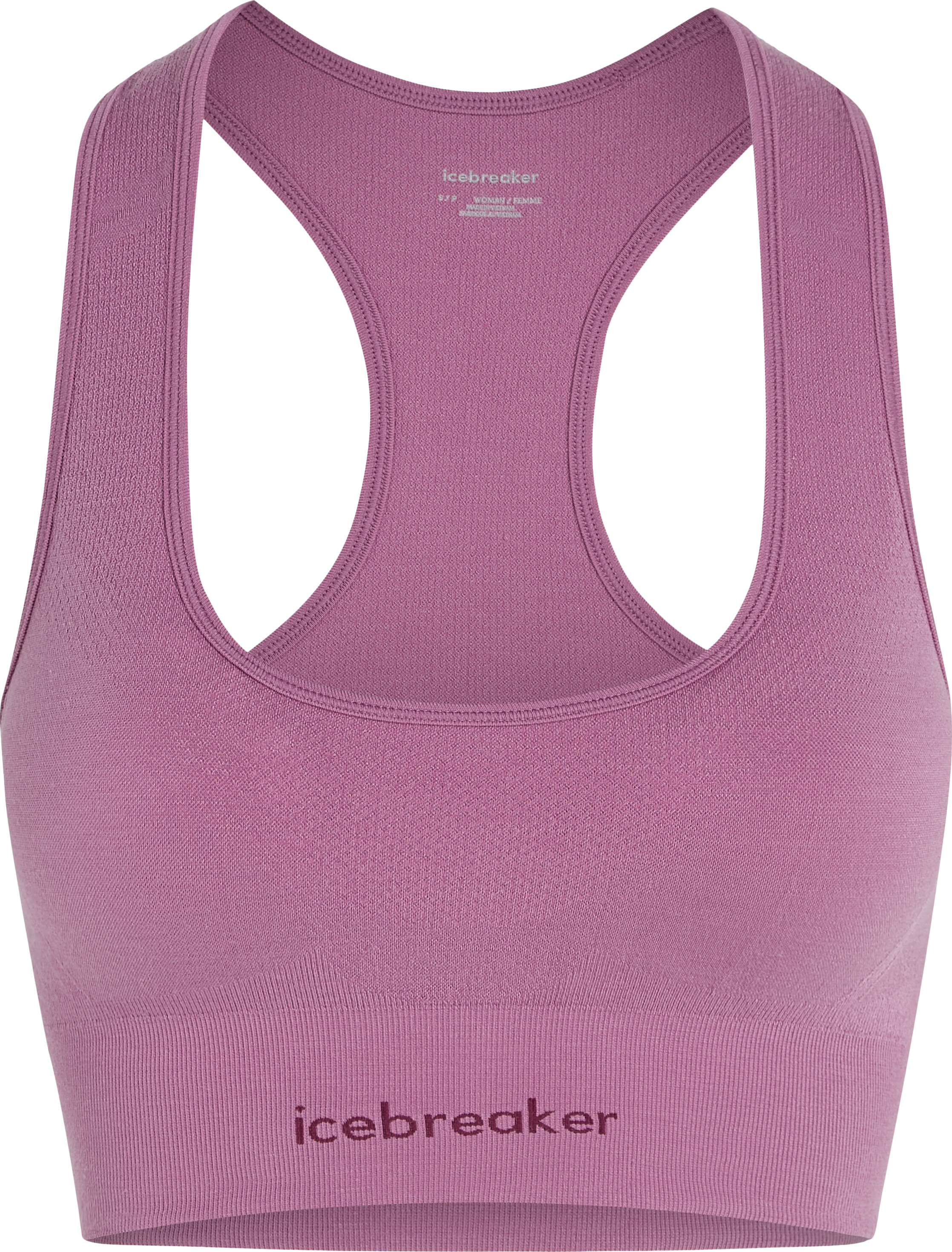 Icebreaker Women's Merino Seamless Active Bra Deco, M