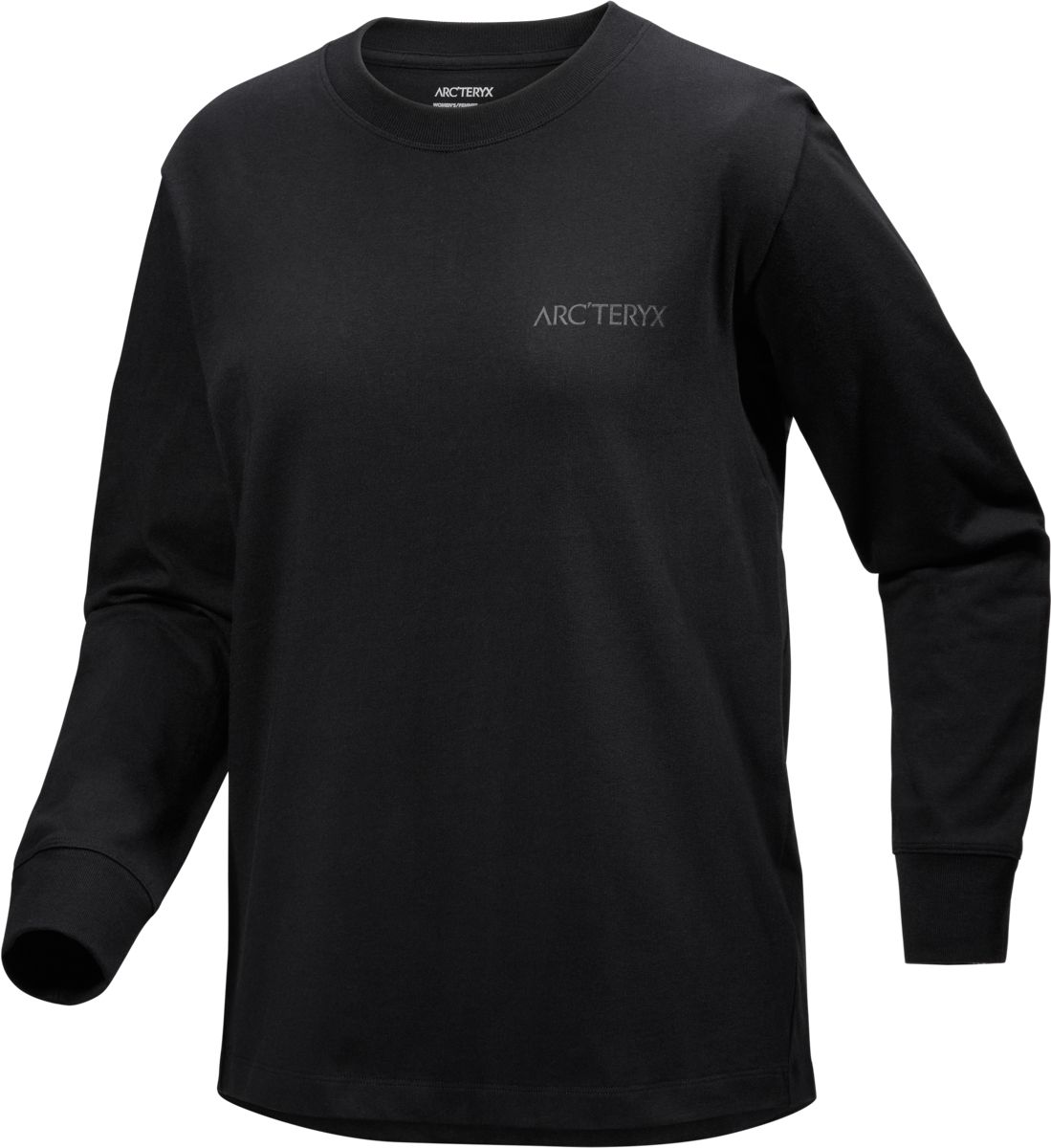 Arc'teryx Kragg Cotton Bird Crew Ls W Black/Black