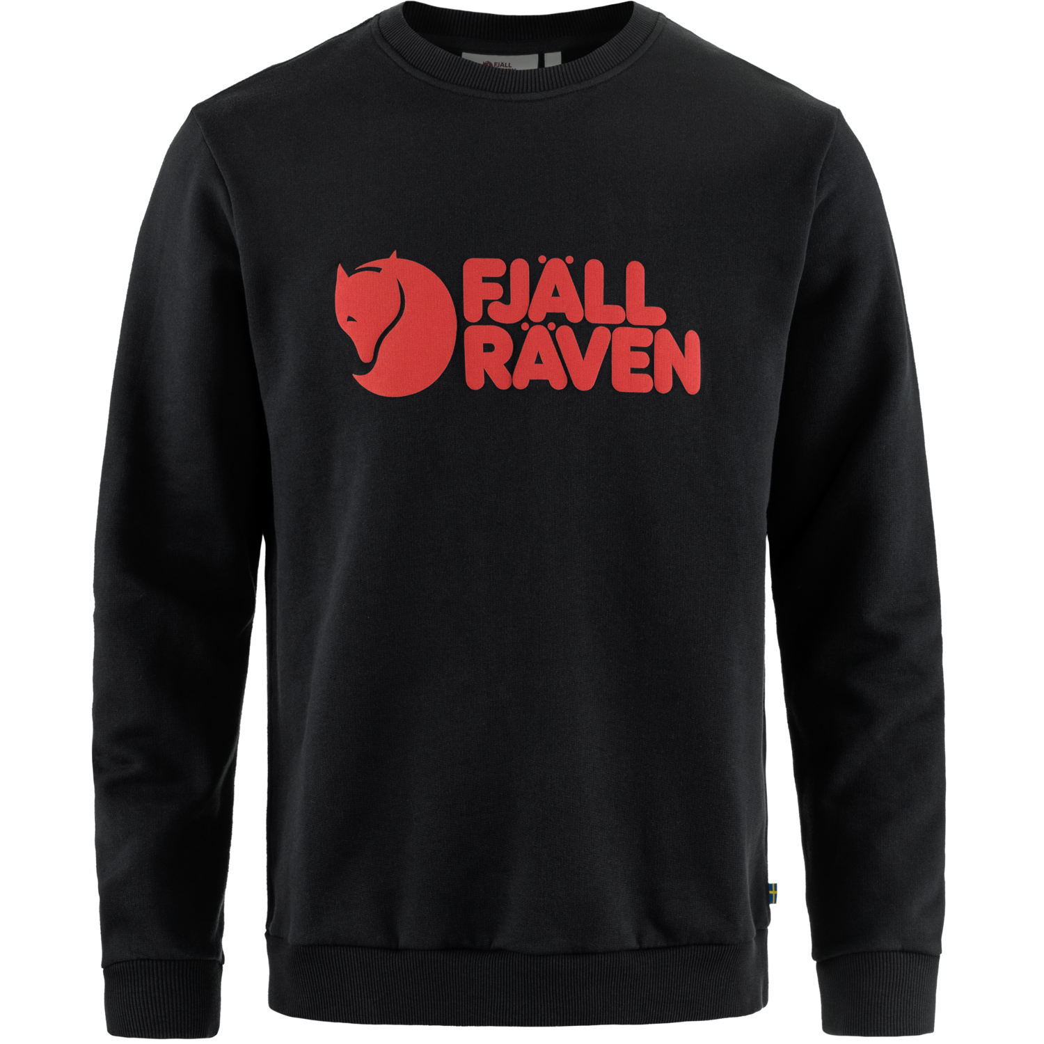 Fjällräven Men’s Fjällräven Logo Sweater Black