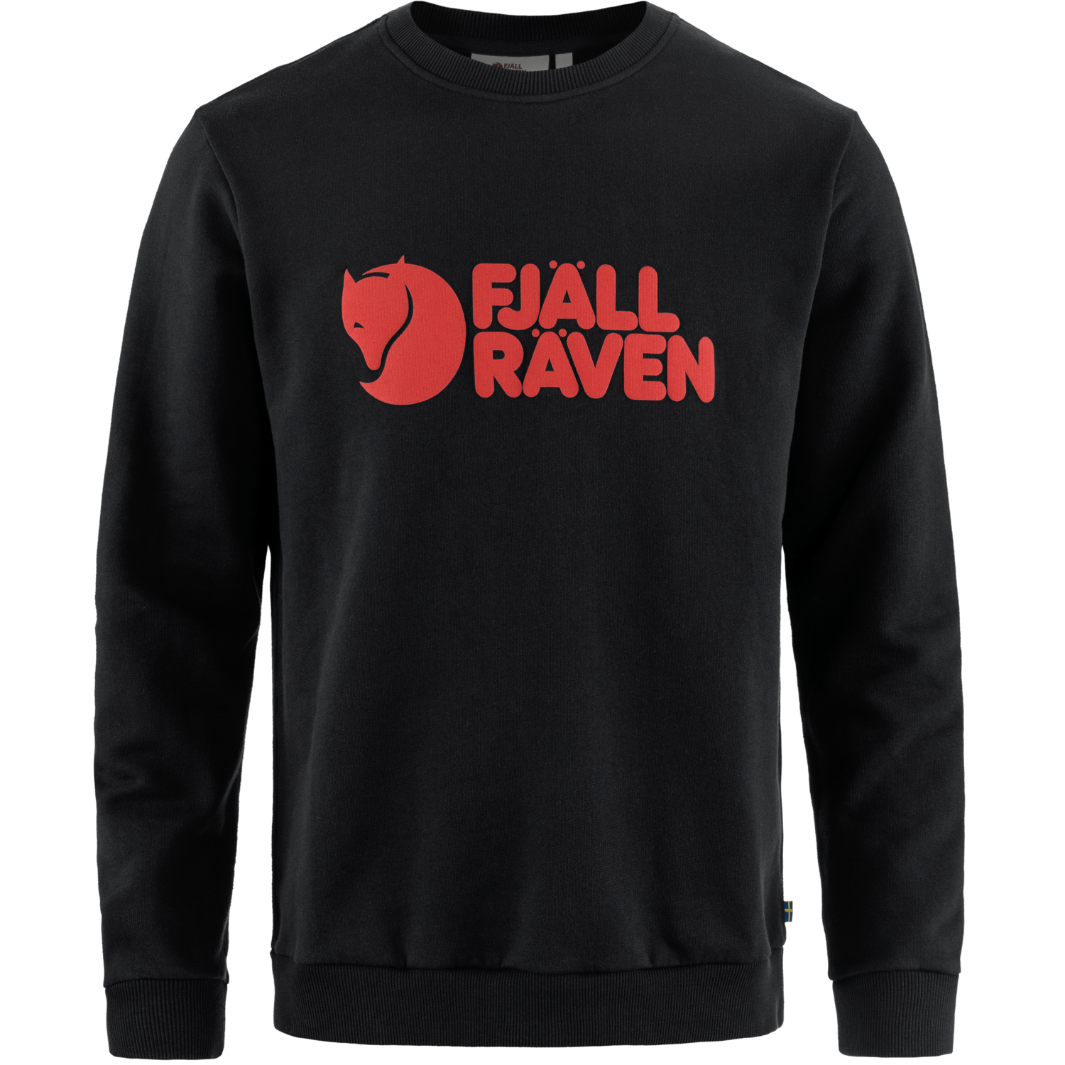 Fjällräven Men's Fjällräven Logo Sweater Black