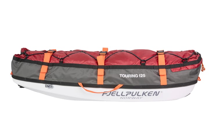 Fjellpulken Touring 125 M/Std Drag Og Touring Sele Red Fjellpulken