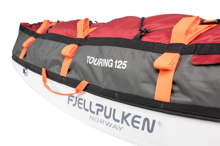 Fjellpulken Touring 125 M/Std Drag Og Touring Sele Red Fjellpulken