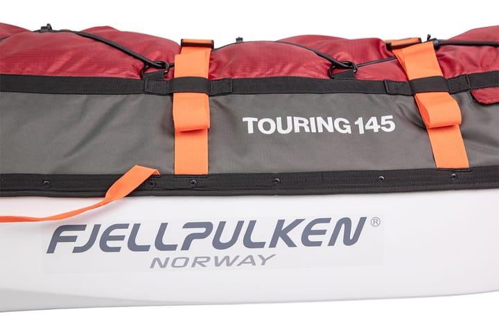 Fjellpulken Touring 145 M/Std Drag Og Touring Sele Red Fjellpulken