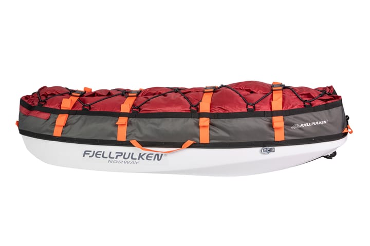 Fjellpulken Touring 145 M/Std Drag Og Touring Sele Red Fjellpulken