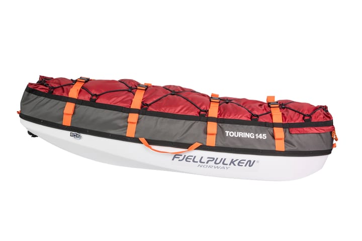 Fjellpulken Touring 145 M/Std Drag Og Touring Sele Red Fjellpulken