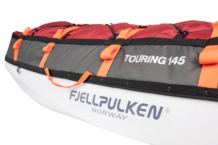 Fjellpulken Touring 145 M/Std Drag Og Touring Sele Red Fjellpulken