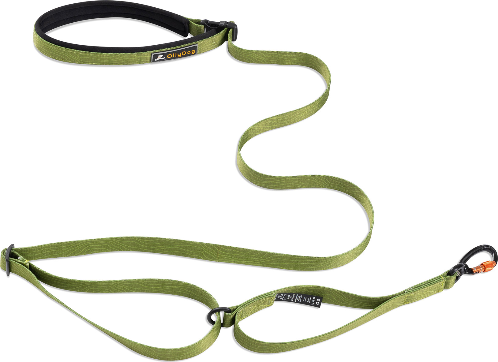 OllyDog Flagstaff Adjustable Leash  Cactus