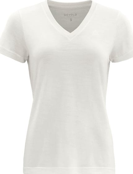 Devold Hareid Merino 200 Tee V-Neck Wmn