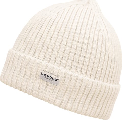 Devold Skolma Beanie Raw White Devold