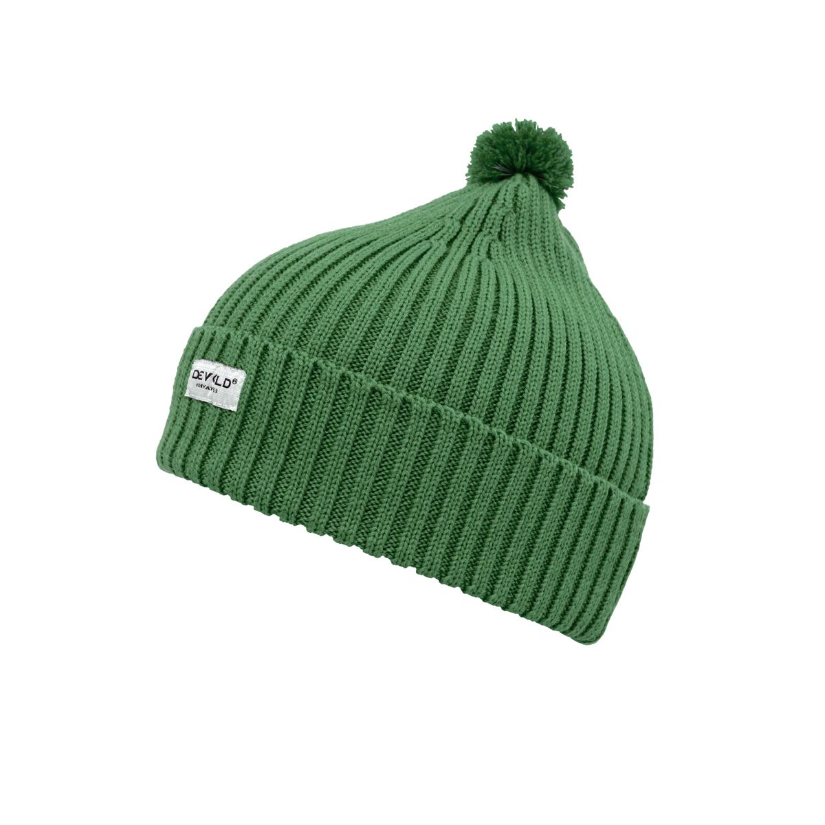 Devold Skolma Merino Beanie Kid Grass