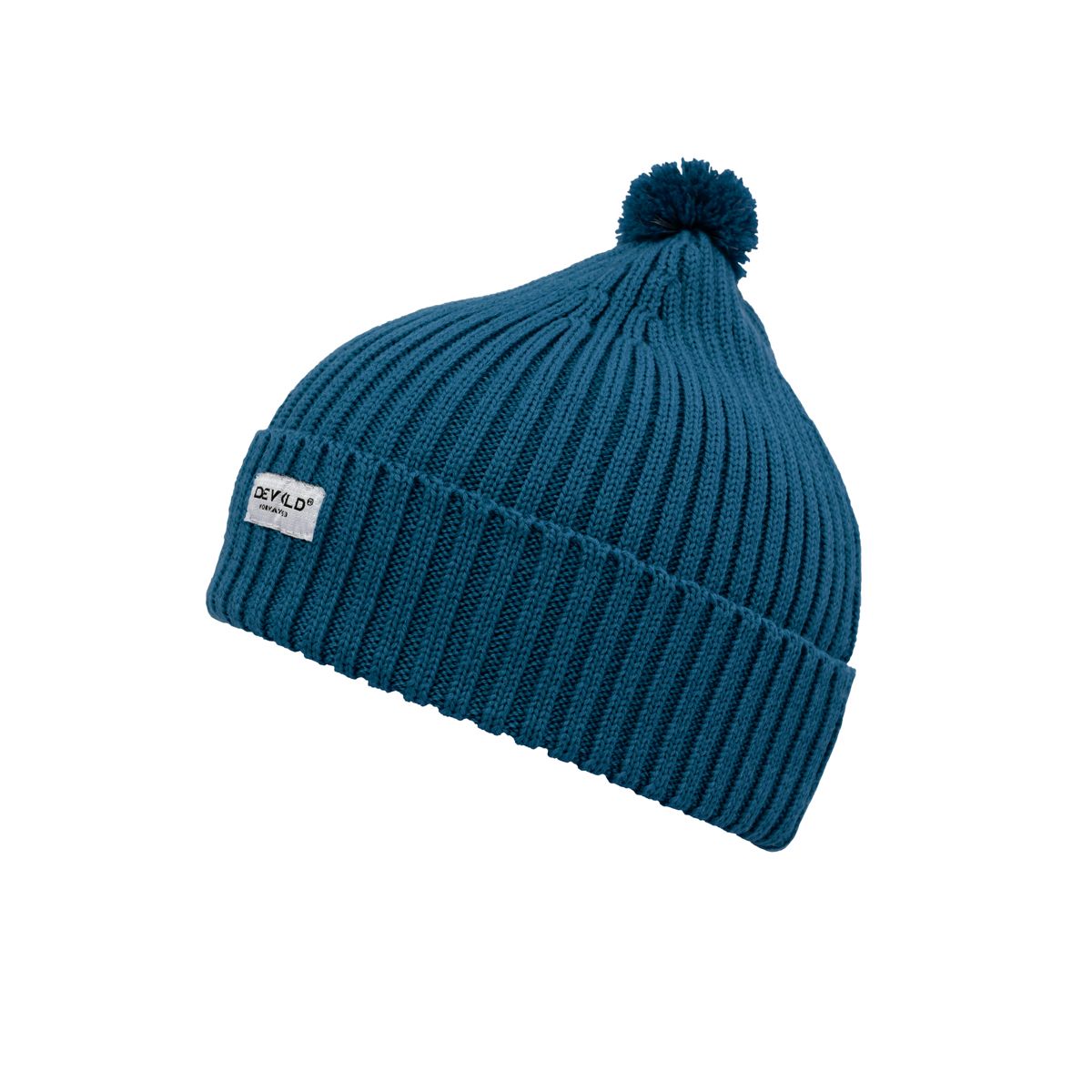 Devold Skolma Merino Beanie Kid Flood